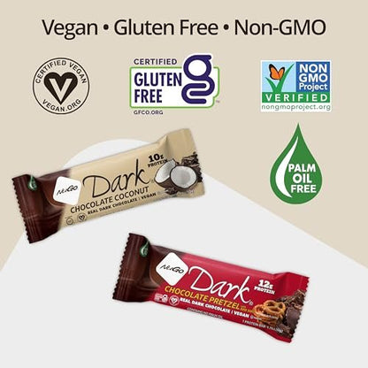 NuGo Dark Variety Box - Pretzel, Chocolate – Item Weight: 2.0 pounds – Image 9
