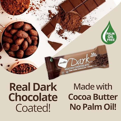 NuGo Dark Variety Box - Pretzel, Chocolate – Protein per Bar: 11-12 grams – Image 11