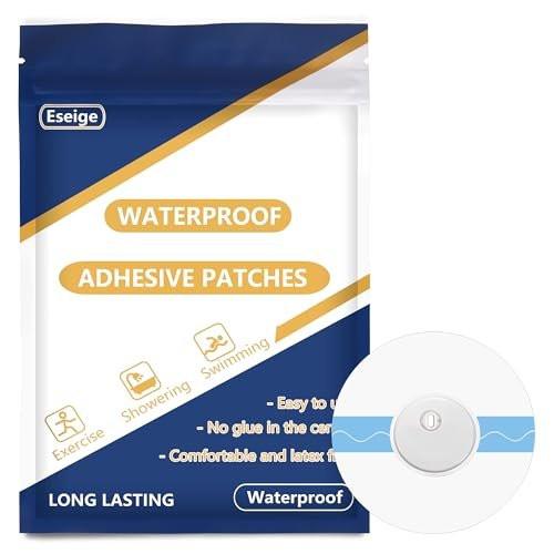 Eseige- Libre 3 Sensor Covers-60 Pack Waterproof Adhesive Patches -Transparent CGM Tape - görsel 2