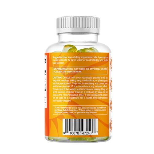 Vitamatic Sugar Free Vitamin D3 50,000 IU Weekly Supplement – 60 Pectin-Based Gummies High-Potency Vitamin D for Bone, Teeth & Immune Support - görsel 5
