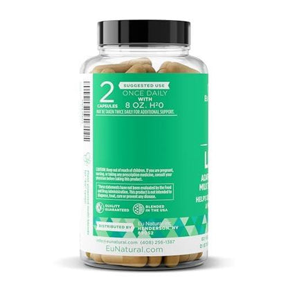 Vital Liver Cleanse Detox & Repair - 9-in-1 Liver Support Supplement - Milk Thistle, Artichoke Extract, Turmeric, Adaptogens - Optimal Liver Function and Digestive Health - 60 Vegetarian Soft Capsules