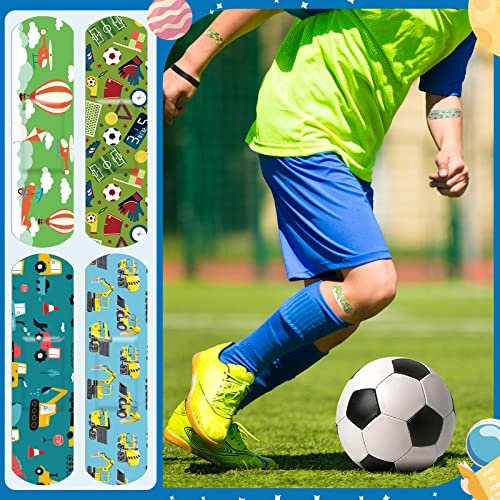 Panelee 120 Pcs Kids Bandages 2.83'' x – 120 Count Bulk Pack: Plenty of bandages for home, school, or travel. – Image 1