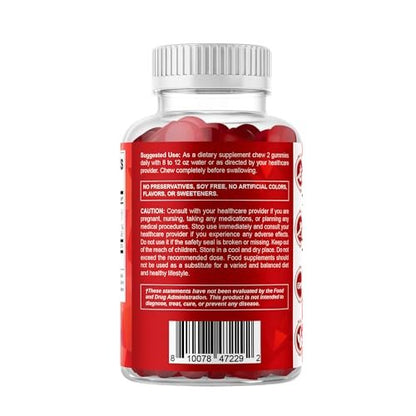 Vitamatic 2 Packs Extra Strength Vitamin B12 5000 mcg (Methyl B12) Gummies - 120 Count - Energy Metabolism Support and Nervous System Health Support, Natural Cherry Flavored