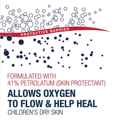 Aquaphor Children's Advanced Therapy Healing Ointment, 41% Petrolatum Skin Protectant Ointment for Minor Wound Care, Chapped or Cracked Skin and Lips, 14 Oz Jar