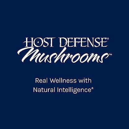 Host Defense MyCommunity Powder - 17 Species Blend Mushroom Supplement for Immune Support - Extract with Lion's Mane, Reishi, Chaga, Cordyceps, Turkey Tail & More - 100g (66 Servings)