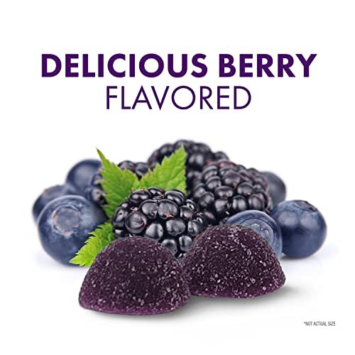 ZzzQuil Pure Zzzs Muscle Relaxation Melatonin Sleep Aid Gummies, Supports Muscle Function, Helps You Fall Asleep Naturally, Fast, Melatonin + Magnesium, No Next-Day Grogginess, Drug-Free, 60ct - görsel 5