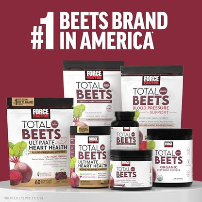 Force Factor Total Beets Organic Beetroot – 90 Servings: A generous supply that offers great value and consistent – Image 5