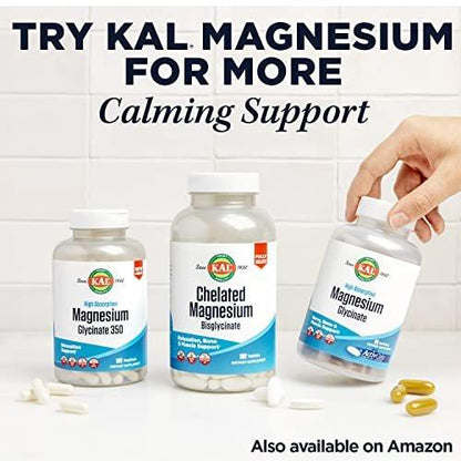 KAL Lithium Orotate 5mg, Low Dose Lithium Supplement for General Wellness Mood Support, Highly Bioavailable, Vegan, 60-Day Guarantee, 180 Servings, 180 VegCaps
