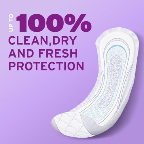 Poise Incontinence & Postpartum Pads for Bladder Leaks, 7 Drop Ultra Absorbency, Long Length, 39 Count - görsel 1