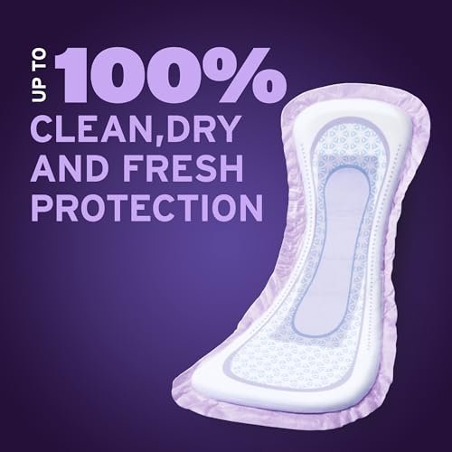 Poise Overnight Incontinence & Postpartum Pads for Bladder Leaks, 8 Drop Extra Coverage, 36 Count - görsel 4