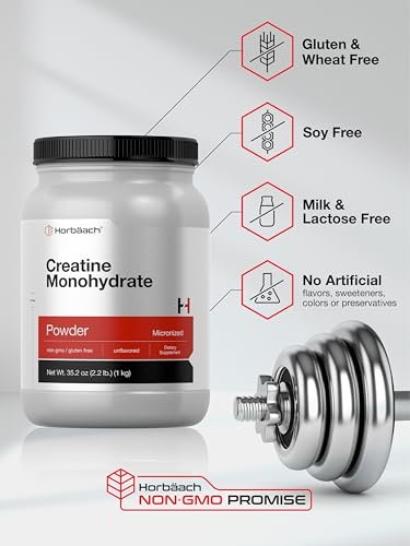 Horbäach Creatine Monohydrate Powder | – Flavor: Unflavored – Image 10