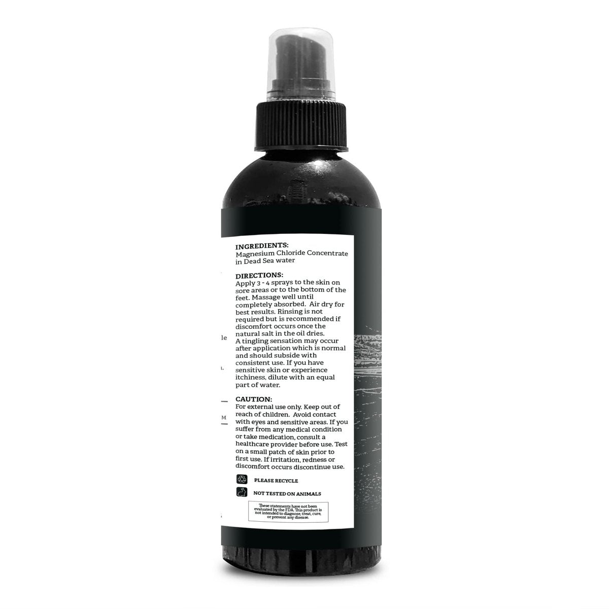 Aromasong Magnesium Spray Grapefruit - Extra Strength (23mg in Each Spritz) 8 Oz - Natural and Pure Magnesium Oil Spray - Made in The USA - for Leg Discomfort and Promotes a Calm Sleep - görsel 6