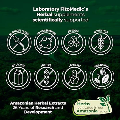 FITO MEDIC'S Lab | Lions Mane Supplement Capsules | 120 Capsules | Mushroom Supplement