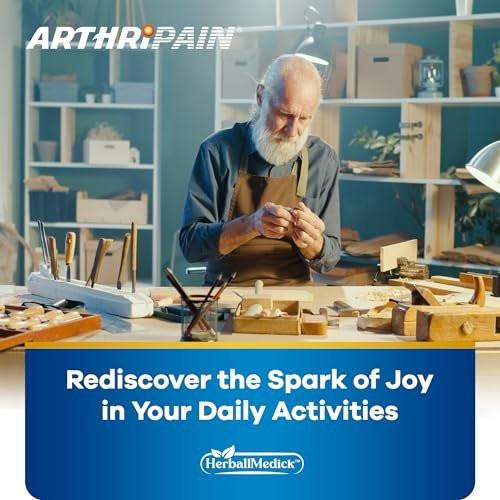 Arthripain – Joint Support Cartilage Repair Supplement – Clinically Tested Joint Juice - Ligament Relief Support – Glucosamine Chondroitin MSM – Swollen Knee Treatment – Sugar-Free – Made in US - 15ct - görsel 11