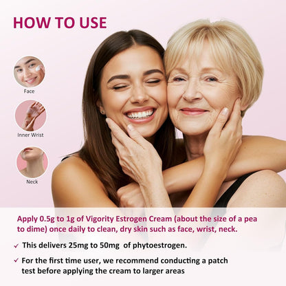 Estrogen Cream For Women, Natural – Ingredients: Wild yam extract, aloe vera, vitamin E, and other natural – Image 11