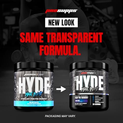 ProSupps Mr. Hyde Max Pump Pre Workout – Item Weight: 0.308 kg – Image 14