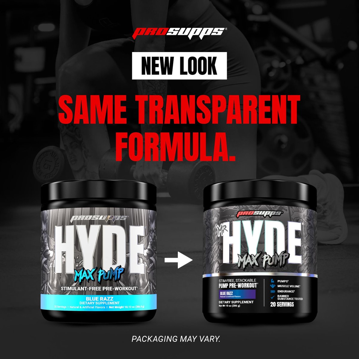 ProSupps Mr. Hyde Max Pump Pre Workout – Advanced Nitric Oxide Support: Contains a potent blend of ingredients – Image 2