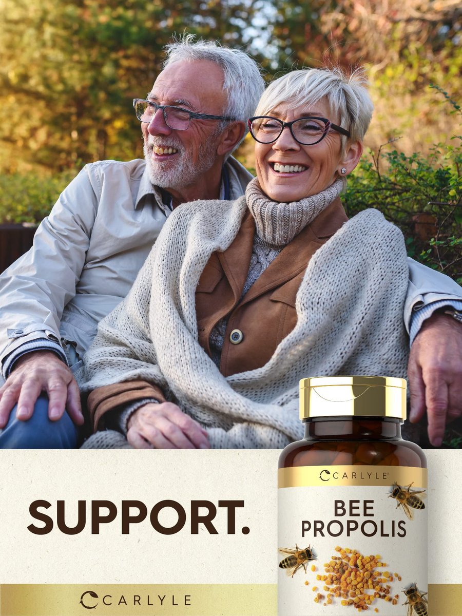 Carlyle Bee Propolis Capsules | 150 Count | – Special Attributes: Non-GMO, Gluten Free – Image 11