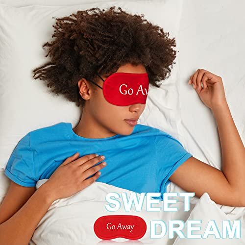 Eurzom 20 Pieces Funny Sleeping Eye Mask Bulk with Adjustable Strap Sleep Blackout Eye Mask for Night Blindfold Cover for Spa Women Men Adult Pajama Party Favors (Fresh Colors) - görsel 8