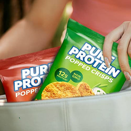 Pure Protein Sour Cream & Onion Popped – Dimensions: 12.0 x 10.0 x 7.5 inches (packaging) – Image 9