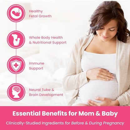 Prenatal Vitamin Gummies with DHA | Vegan – Vegan & Non-GMO: Made from plant-based ingredients, these gummies are – Image 11