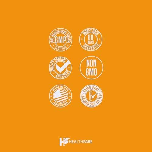 Healthfare Yohimbine HCL 10mg | 240 Vegan Capsules | Maximum Strength Formula | Non-GMO & Gluten-Free | Made in USA - görsel 3