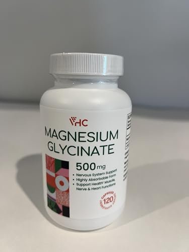 Magnesium Glycinate 500mg Supplement – 500mg Per Serving: Each capsule provides a potent dose of elemental – Image 14