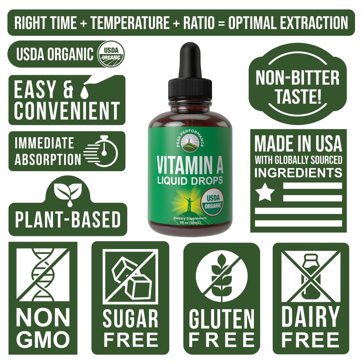 USDA Organic Ginger Root Extract Liquid Drops. Zero Sugar, Non Bitter Vegan Ginger Oil Supplement for Immune, Digestive + Gut Support. High Bioavailability, Gluten Free for Women and Men. Take Orally - görsel 7