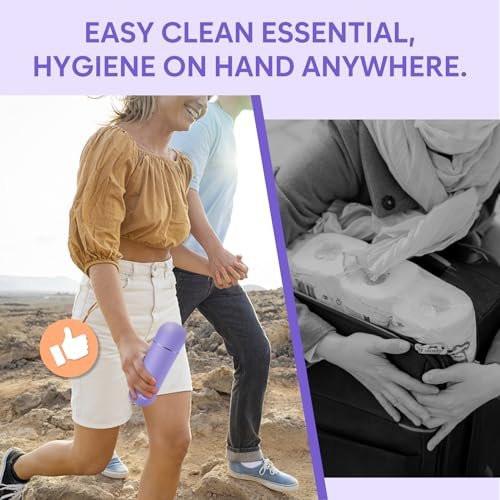 Easy@Home Portable Peri Bottle for Postpartum & Perineal Care: Handheld Bidet Perfect for Personal Hygiene Cleaning & Travel Friendly | 380ml Leakproof & Convenient Design | BPA-Free | EPB-01 Purple - görsel 13