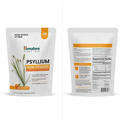 Himalaya Psyllium Husk Powder, Orange, 48 – Vegan & Non-GMO: Suitable for plant-based diets and made without – Image 13