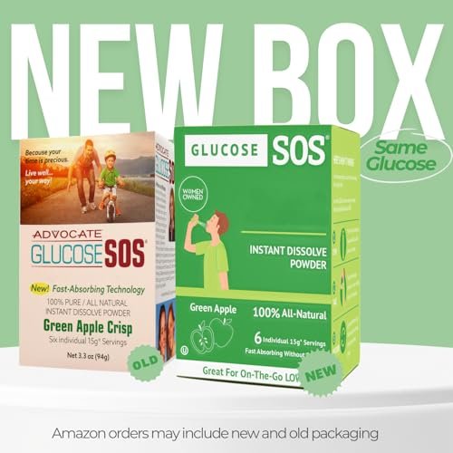 Glucose SOS Glucose Powder Packets with – Portable Packets: Each box contains 12 individual packets, easy to carry – Image 4