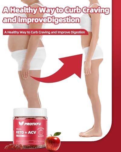 90 Count Keto ACV Gummies Advanced Weight Loss Keto Supplements for Stomach Bloating, Gut Clean Support, ACV Keto Gummies for Weight Loss - görsel 2
