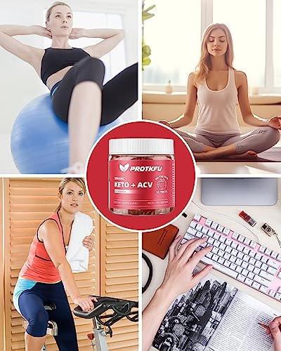 90 Count Keto ACV Gummies Advanced Weight Loss Keto Supplements for Stomach Bloating, Gut Clean Support, ACV Keto Gummies for Weight Loss - görsel 11