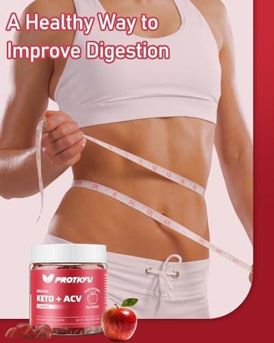 90 Count Keto ACV Gummies Advanced Weight Loss Keto Supplements for Stomach Bloating, Gut Clean Support, ACV Keto Gummies for Weight Loss
