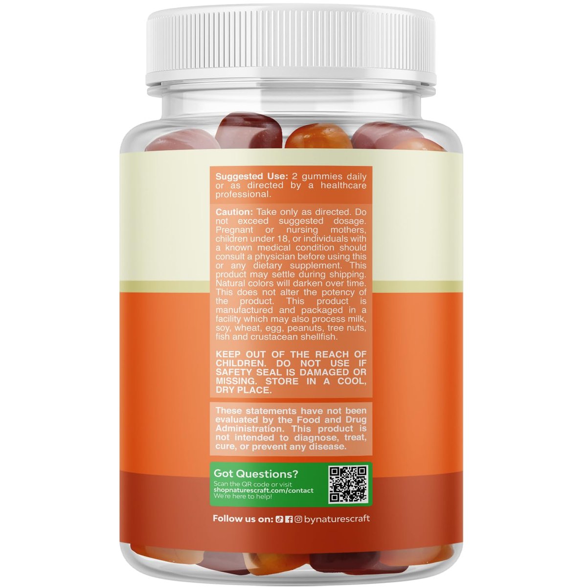 Potent Daily Multivitamin Gummies for Adults - Wellness Blend of Vitamin D A C E B12 Zinc and Biotin - Adult Vitamin Gummy for Energy and Immunity - Non-GMO Gluten Free and Halal Gummies 30 Count - görsel 3
