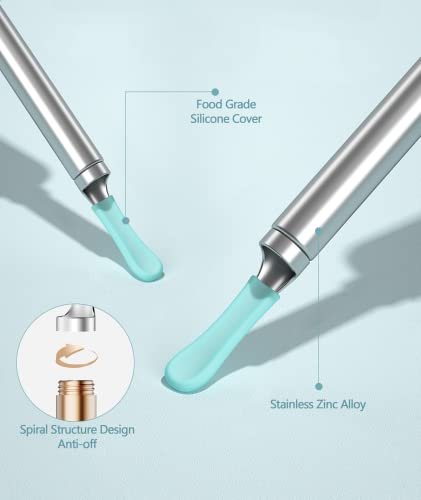 Bebird Replacement Tips for R1 Ear Camera, 8 PCS Waterproof Silicone Ear Spoon for Wet/Dry Earwax Cleaning, BEBIRD Original Ear Cleaner Tips Set for W3/R3/T15/X3/X17 PRO/D3Pro/T5 (Spiral Structure) - görsel 9