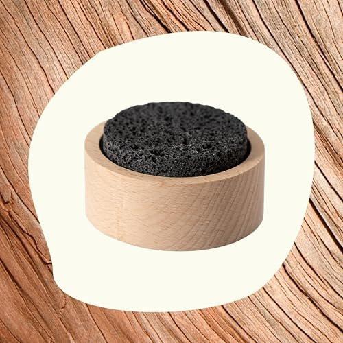 Plant Therapy Lava Rock Passive Diffuser for Essential Oils – Wooden Aroma Diffuser for Home, Office, Car, and Gift-Giving - görsel 10