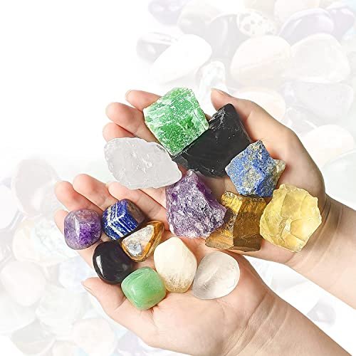 Lapis Lazuli Healing Crystal Stones, 1.25-2.0" Large Reiki Healing Gemstones Natural Tumbled Polished Stones for Energy Witchcraft Therapy Meditation - görsel 11