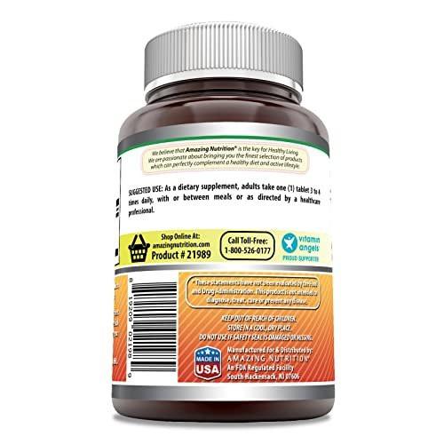 Amazing Formulas Bromelain 500 mg Tablets Supplement – Non-GMO, Gluten-Free – 240 Count - görsel 6