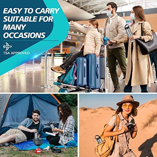 Medineed Insulin Cooler Travel Case TSA Approved, Portable Medication Cooler with Ice Packs, Refrigerated Diabetes Travel Organizer for 1-4 Pens and Diabetic Supplies (Silver) - görsel 6