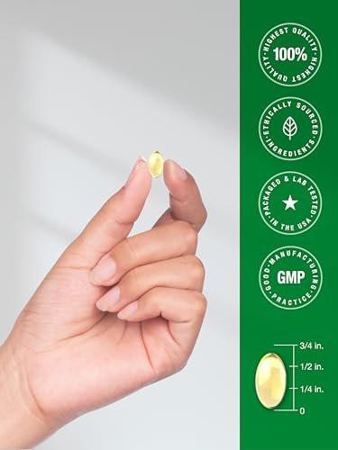 Horbäach Oregano Oil | 300 Softgel Capsules | Naturally Occurring Carvacrol Pills | Non-GMO and Gluten Free Extract Supplement