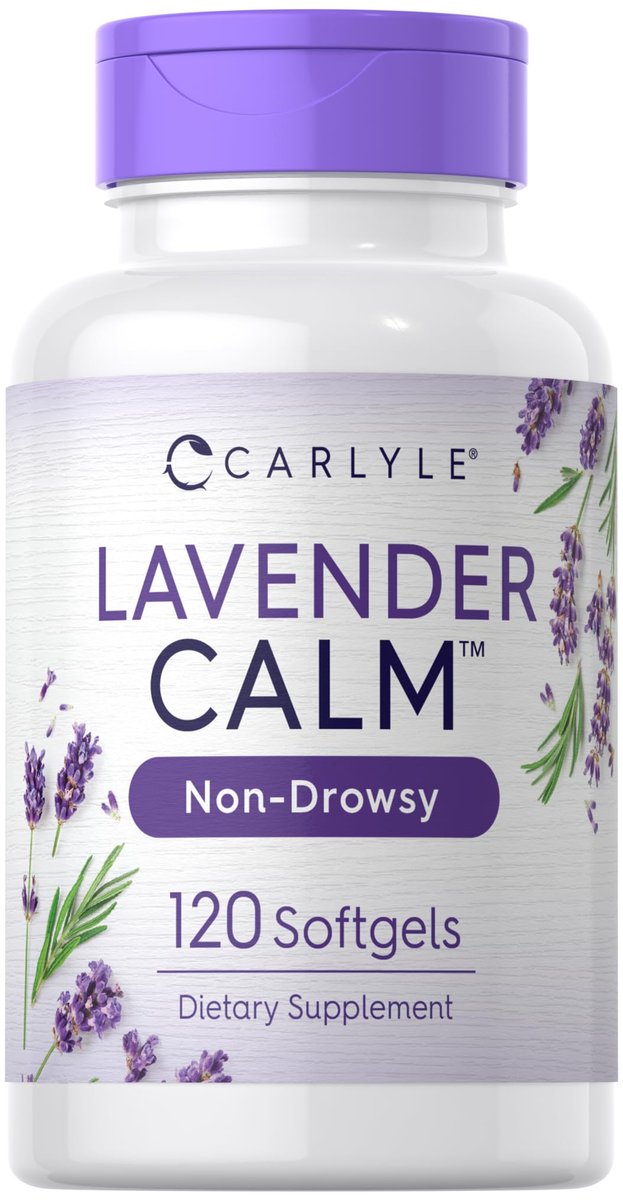 Carlyle Lavender Pills | 80 mg | 120 Softgel Capsules | Calm & Non-Drowsy Formula | Non-GMO & Gluten Free Supplement - görsel 13