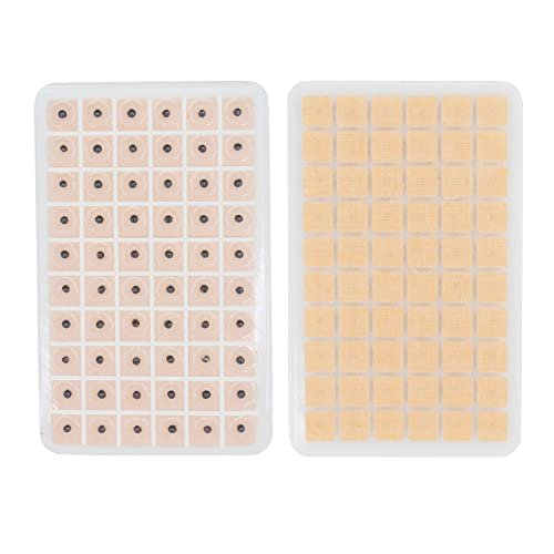 Ear Seeds Auricular Sticker Kit, Acupuncture Kit Acupressure with Ears Seed 420 Pcs, Ear Chart, Tweezer - görsel 6