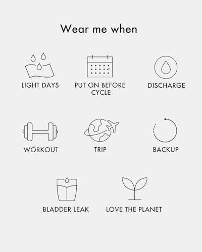 STRAWBERRY WEEKS LEAKPROOF2.0 Seamless Bikini Period Underwear for Women | Period Panties Holds 6 Tampons | Mild Incontinence Leak Proof Underwear (S/M, Beige)