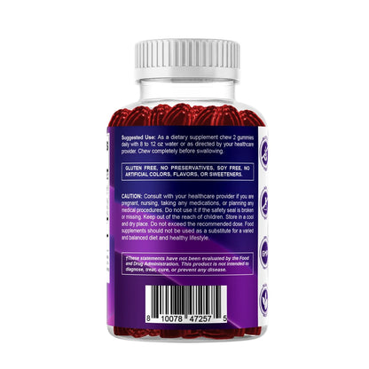 Vitamatic Sugar Free 5-HTP 200mg Gummies with B6 – 60 Pectin-Based Gummies – Mood Support & Stress Relief