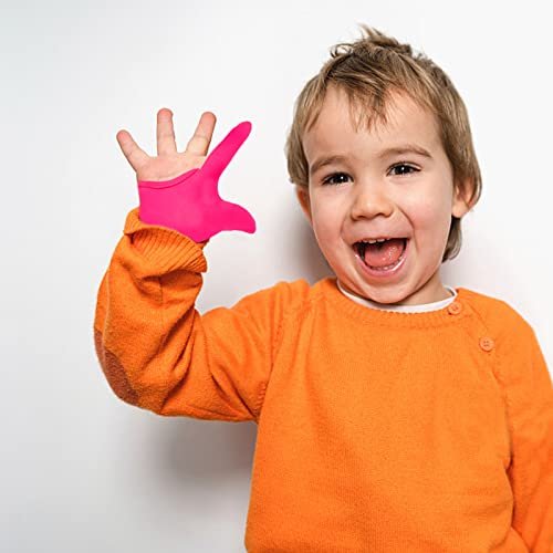 4pcs Anti Thumb Sucking Guard Gloves for – Package Includes: 4 gloves – Image 11