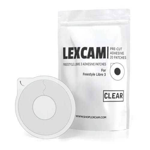 Lexcam Adhesive Patches Compatible with Freestyle Libre 3 – Pack of 20 – Waterproof, Clear Overpatches for Continuous Glucose Monitoring, Stays Secure for 14+ Days, Sensor is NOT Included - görsel 11