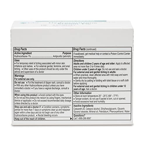 Globe Hydrocortisone 1% Maximum Strength Anti-Itch Cream (25 Packets) - Relieves Redness, Swelling, Itching from Bug Bites, Eczema, Rash - görsel 15