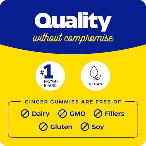 Enzymedica Ginger & B6 Gummies, 60 CT - görsel 11
