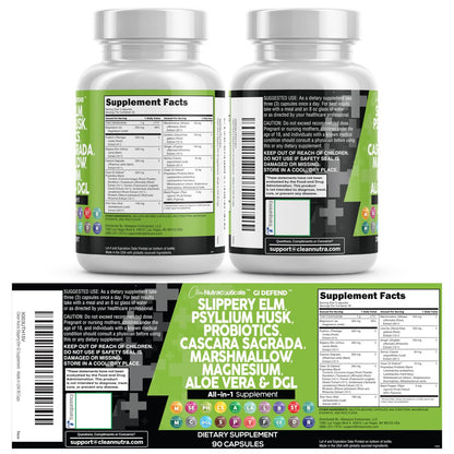 Clean Nutraceuticals Slippery Elm Psyllium – Soothing Herbal Blend: Slippery elm and marshmallow root form a – Image 17